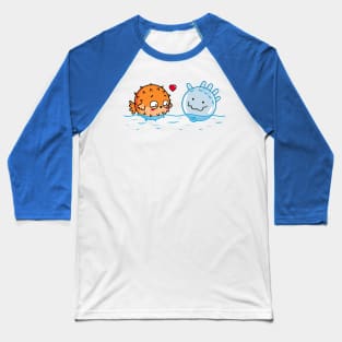 Blowfish in Love! Baseball T-Shirt